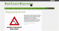 Desktop Screenshot of bondprecairewoonvormen.nl