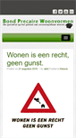 Mobile Screenshot of bondprecairewoonvormen.nl